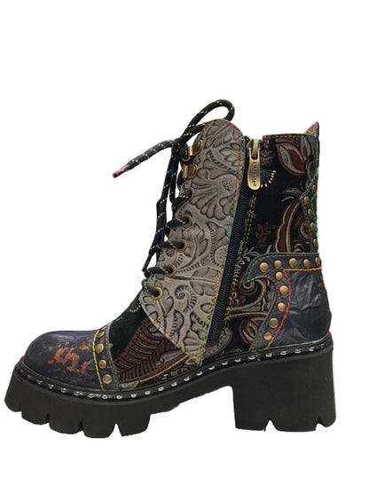 Blum Grey Studded Boots