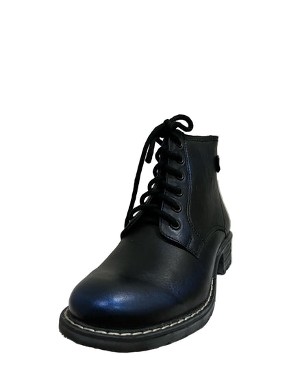 Black-Blue Ankle Boot