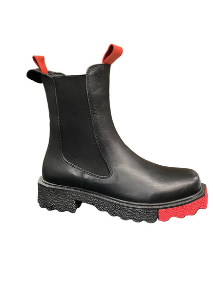 Mango Red SliP-On Boots