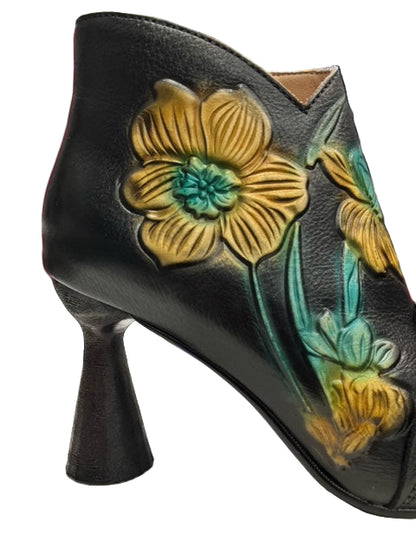 Cosmopolitan Teal Ankle Booties