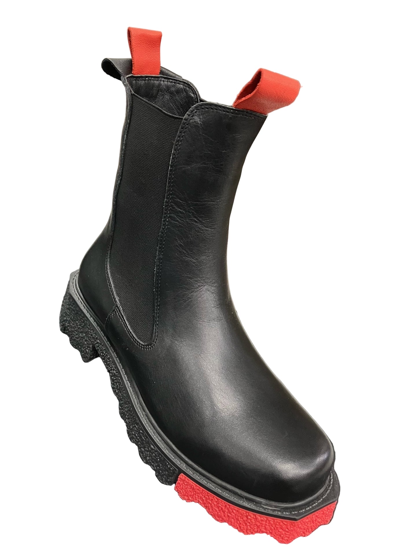 Mango Red SliP-On Boots