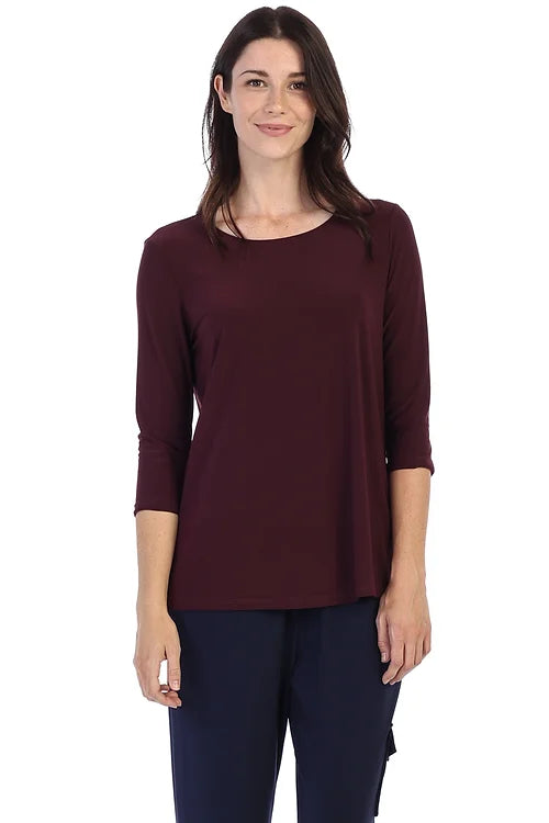 Round Neck Layered Top